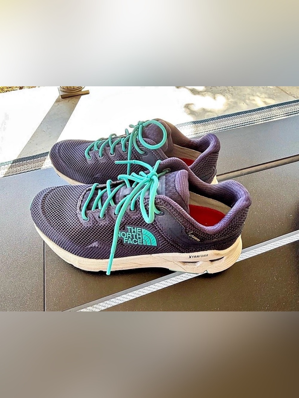 The North Face Women's Endurus Hike GTX Purple & Blue Athletic Size 8.5